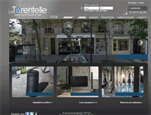 Tablet Screenshot of latarentelle.fr